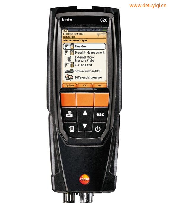新品德圖煙氣分析儀testo 320