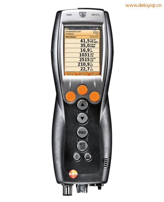 便攜式煙氣分析儀testo 330-2 LL