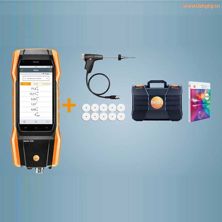 testo300LL長壽命煙氣分析儀專業款1(二組分)0633 3004 82
