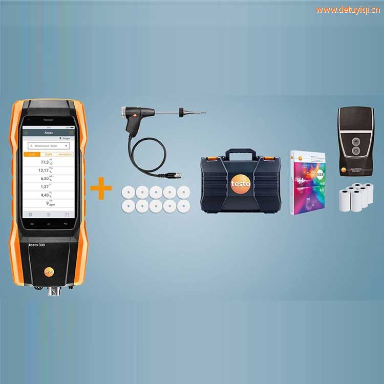 testo300 Longlife 長壽命煙氣分析儀專業款2(二組分)0633 3004 88