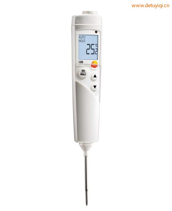防水型食品中心溫度計testo 106
