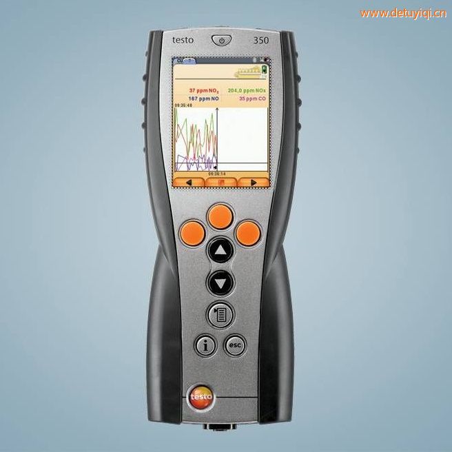 testo350煙氣分析儀手操器- 藍色新版0632 3521