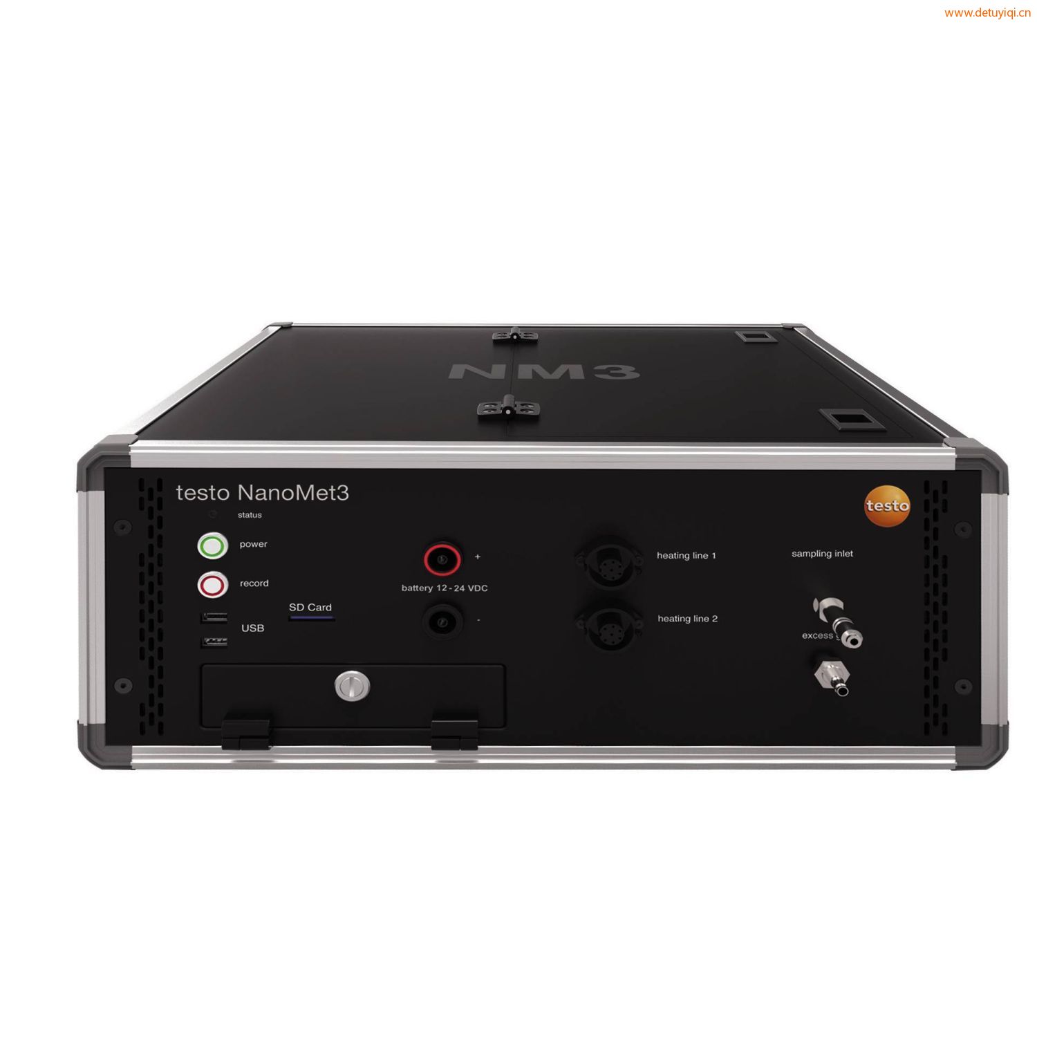 便攜式固體顆粒計數器 - 適用于汽車廢氣排放(RDE)testo NanoMet3